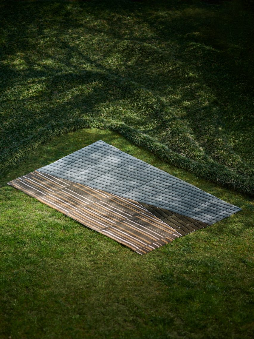 Faces rug collection by Kengo Kuma for Jaipur Rugs