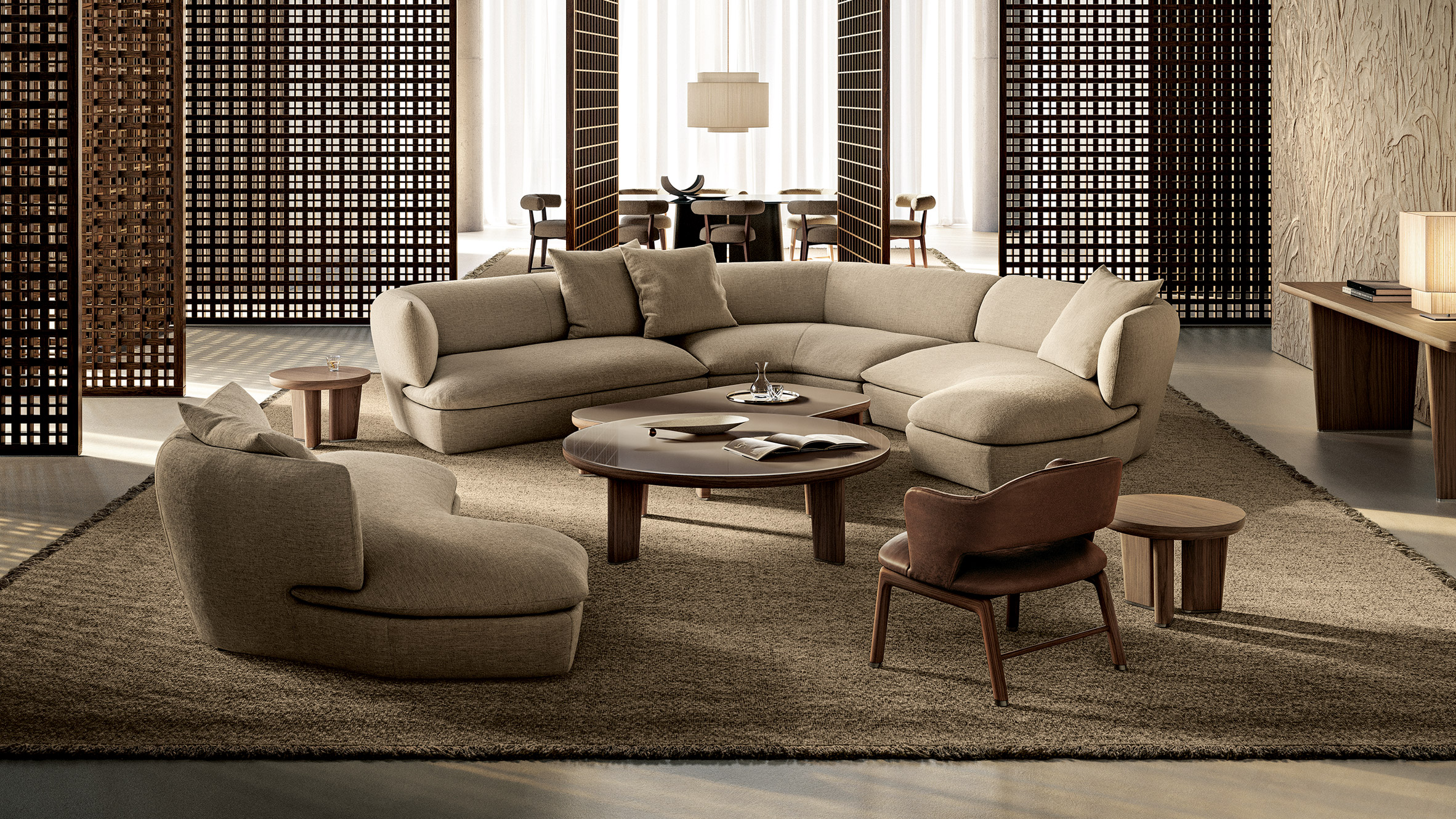 Quincy sofa by Antonio Citterio for Flexform