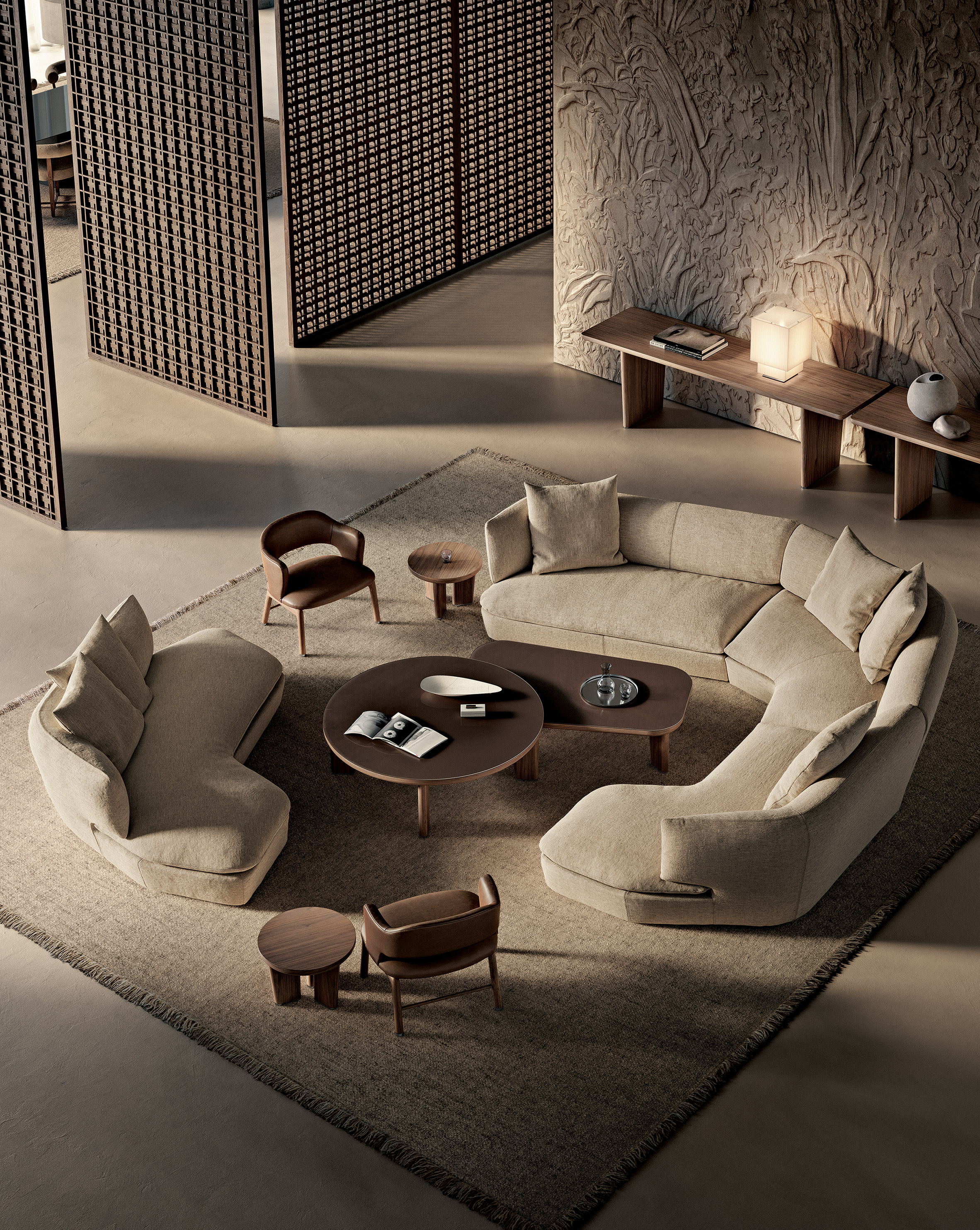 Quincy sofa by Antonio Citterio for Flexform
