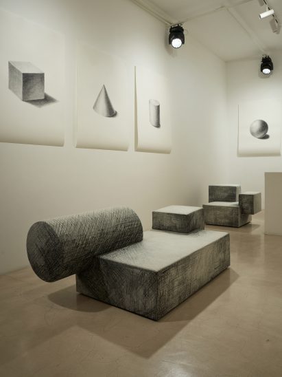 Geometriæ by Front for Moroso, on show in Colombo's Gallery