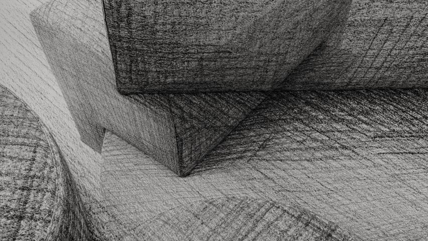 Geometriæ by Front for Moroso, in Graphite version