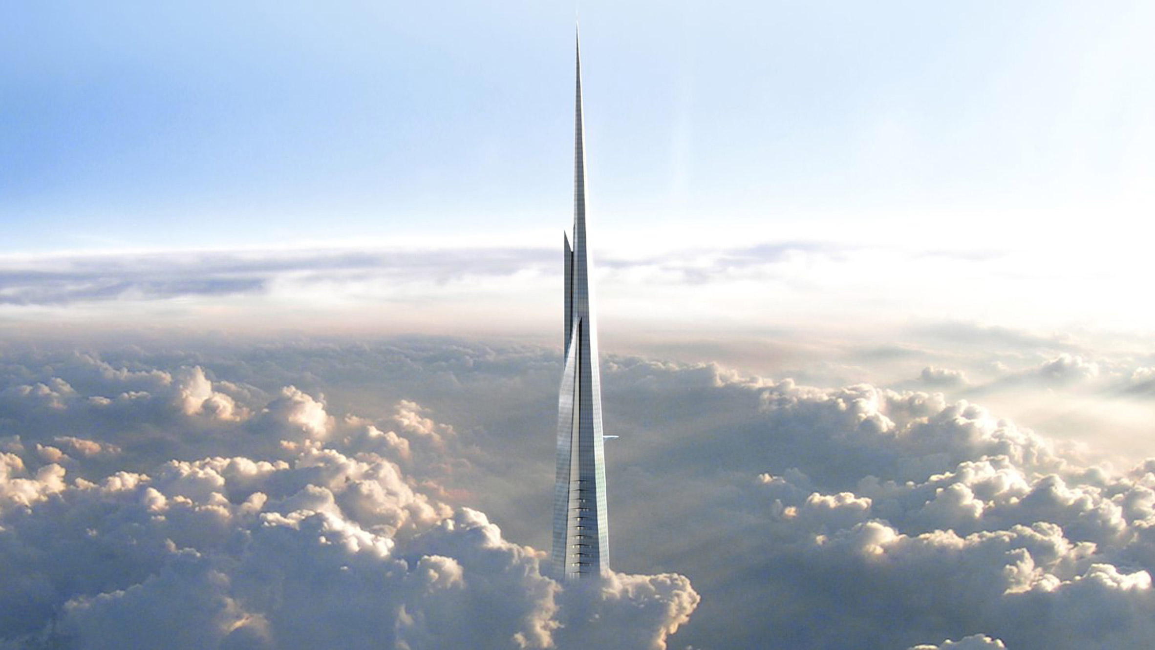 Render of Jeddah Tower