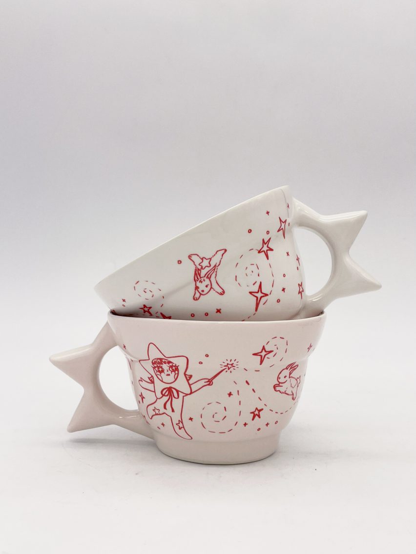 Stardust mug by Sanni Salokero