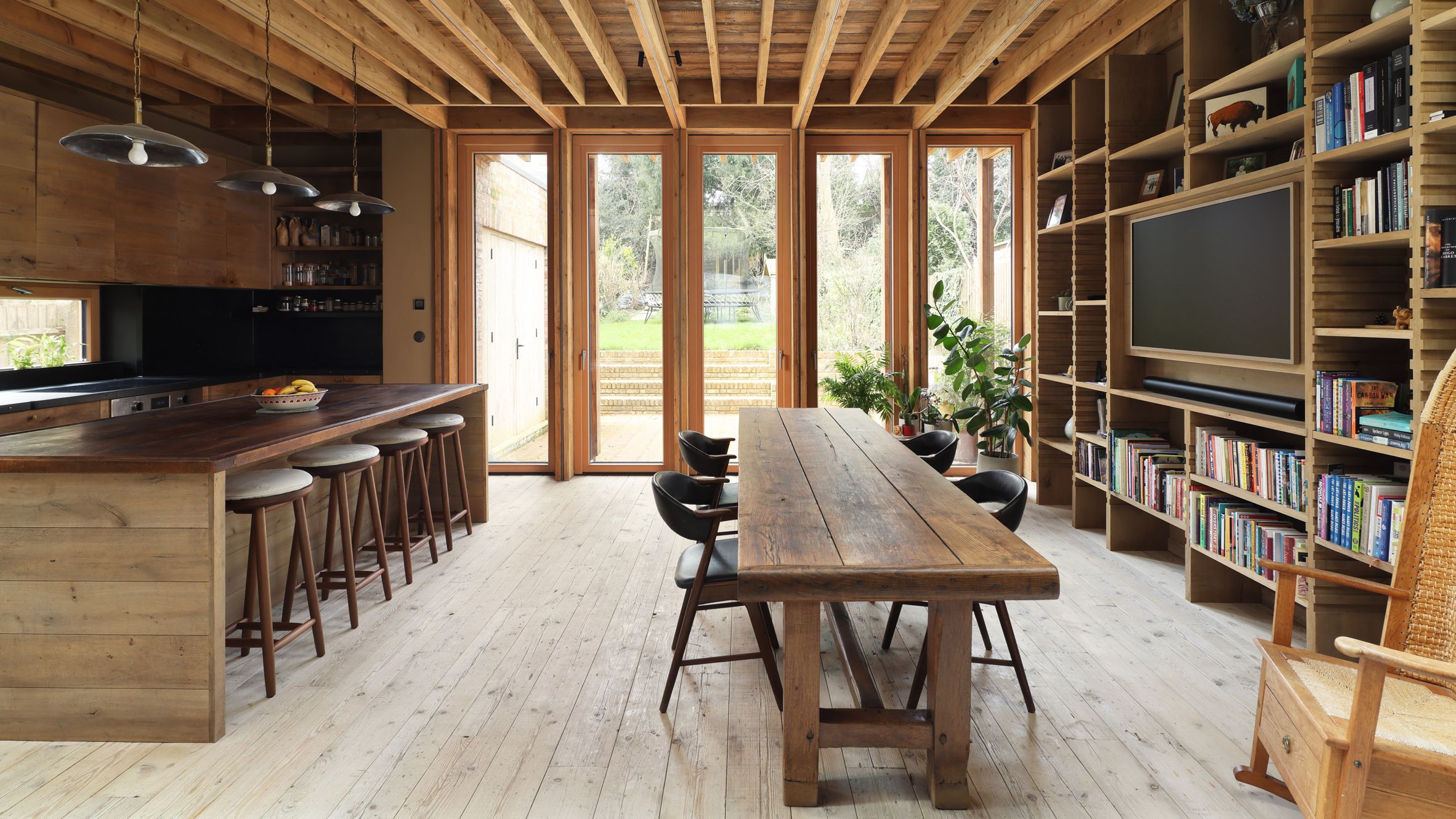 Hampstead Passivhaus GS Architecture kitchen-dining space