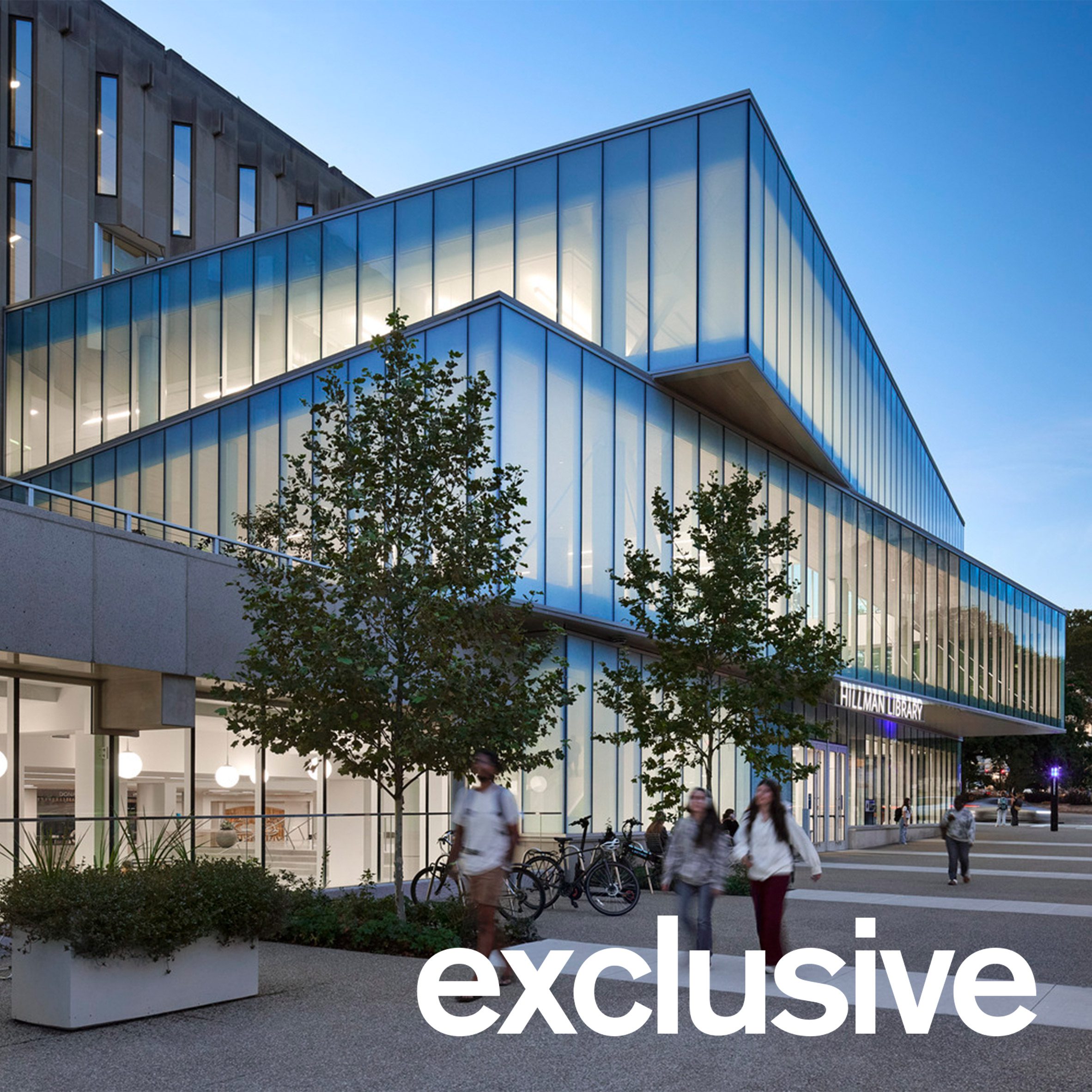 Hillman Library renovation by GBBN