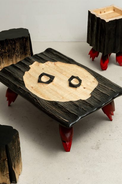 Furniture made from construction lumber