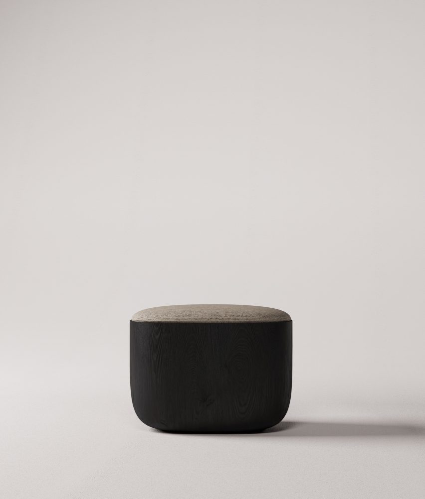 Ishi stool by Mililab