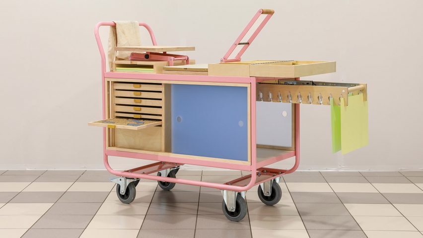 John Conway designs mobile printing press to record people’s feelings at the end of their lives