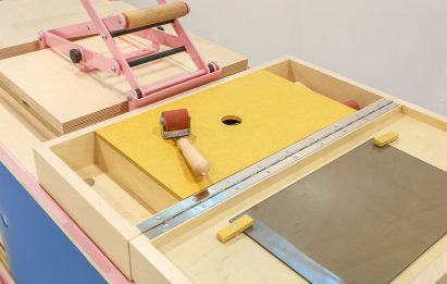 Wooden drawers