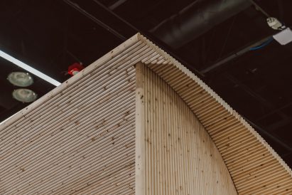 Lake Flato Mass Timber pavilion