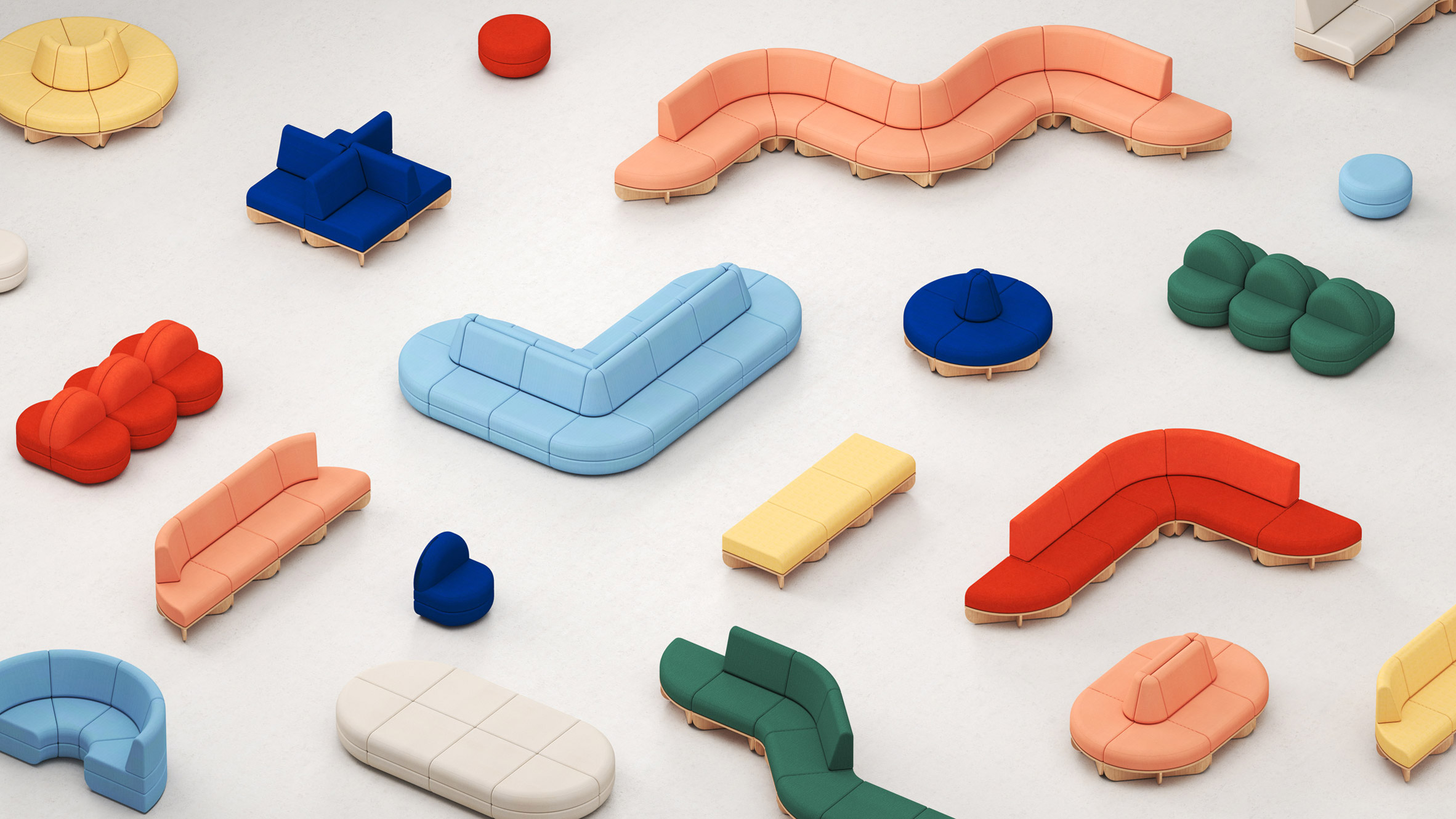Macaron seating system
