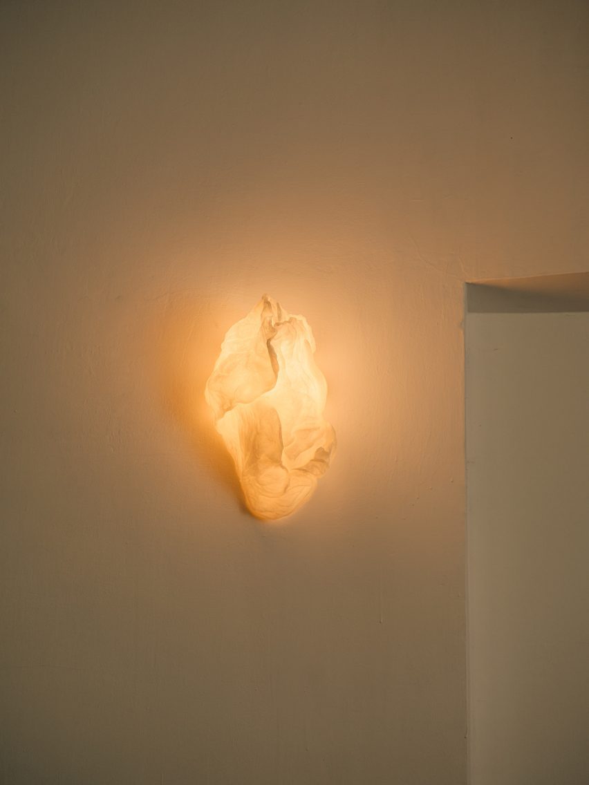 Biodegradable sconce light