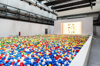 McDonald's ball pit at Milan deign week