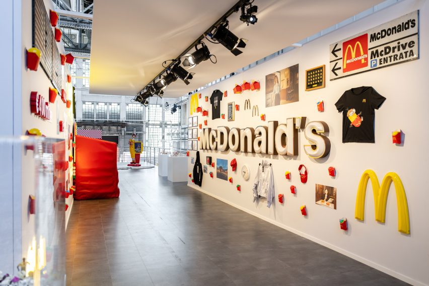 McDonald's ball pit at Milan design week