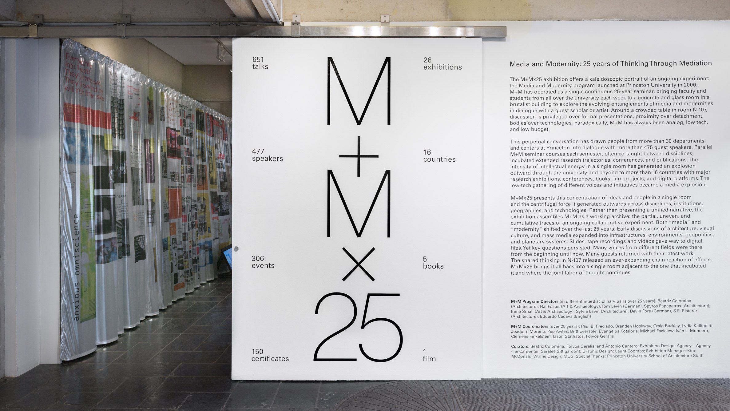 Media and Modernity seminar exhibition