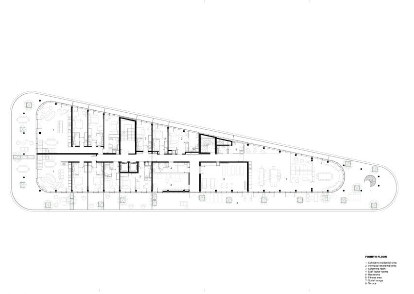Plan of Vatea by Nicolas Laisné Architectes