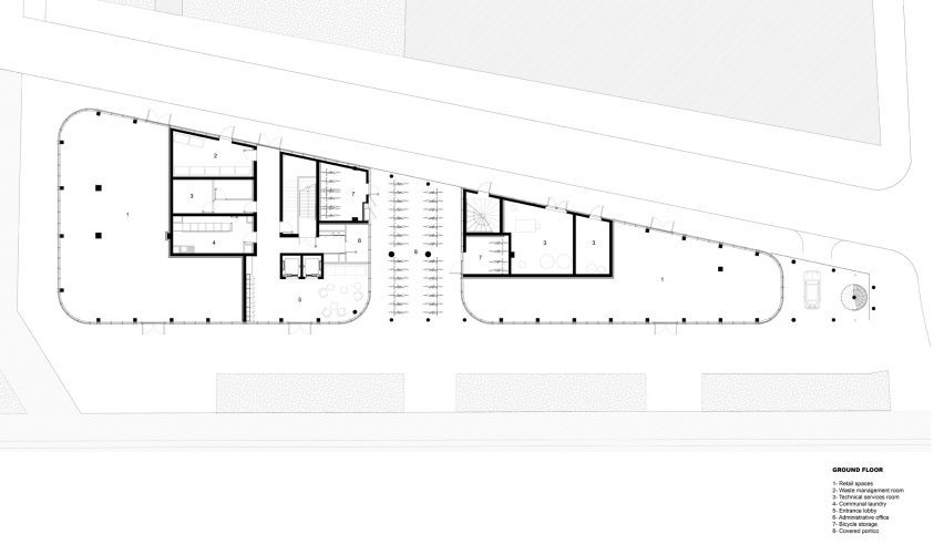 Plan of Vatea by Nicolas Laisné Architectes