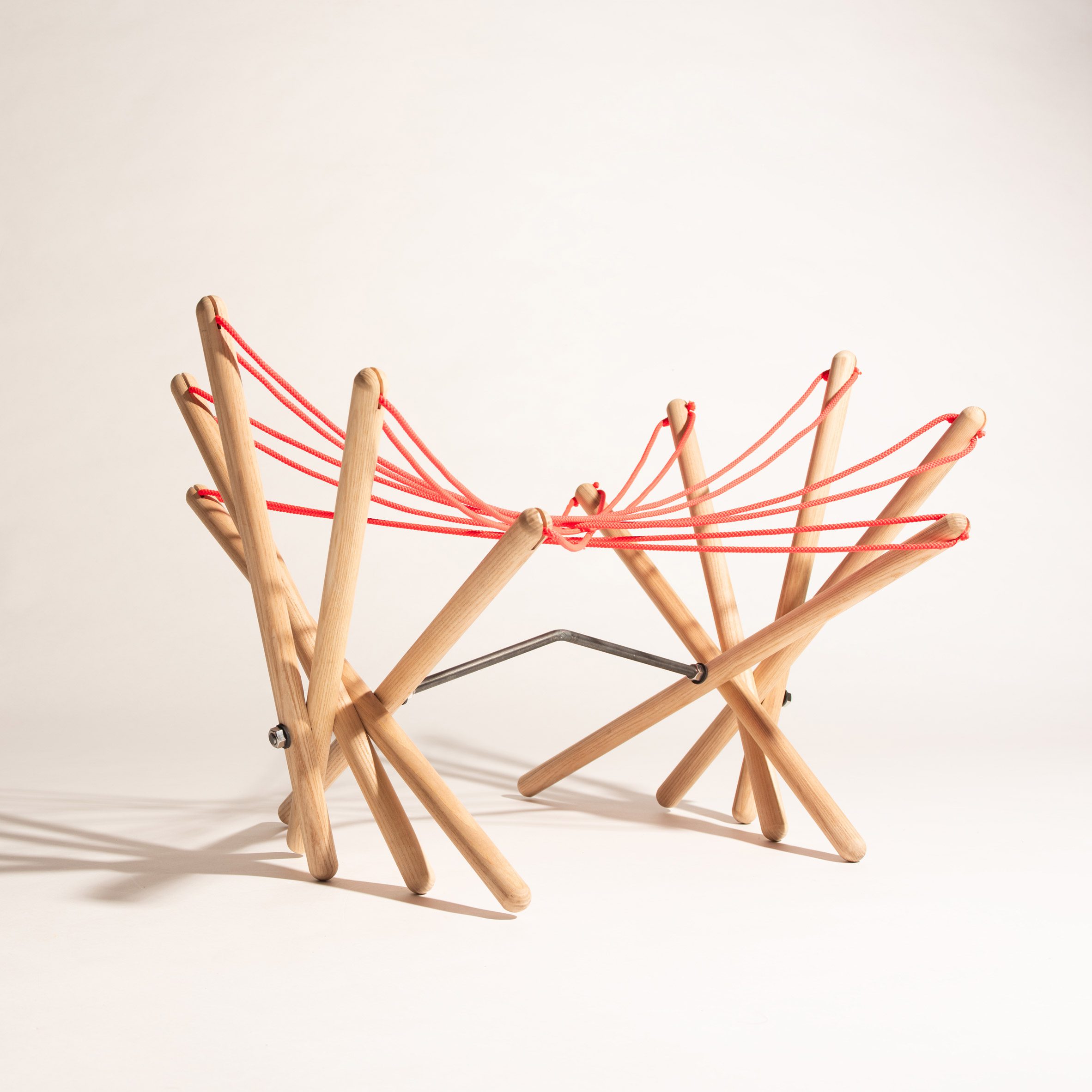 Yui stool by Eito Yamanaka