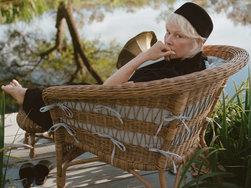 Rattan furniture collection by Pam Anderson