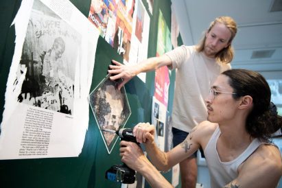students at Parsons School of Design