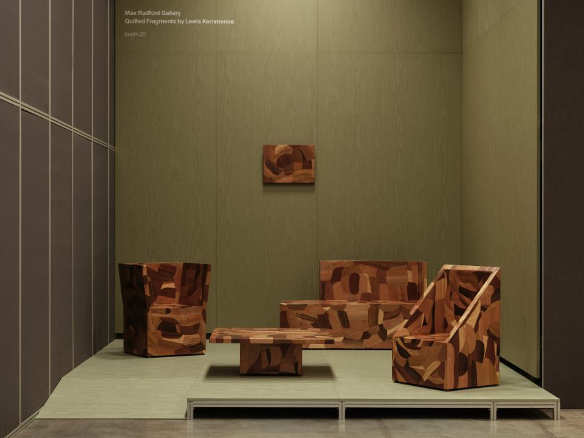 Patchwork wood furniture