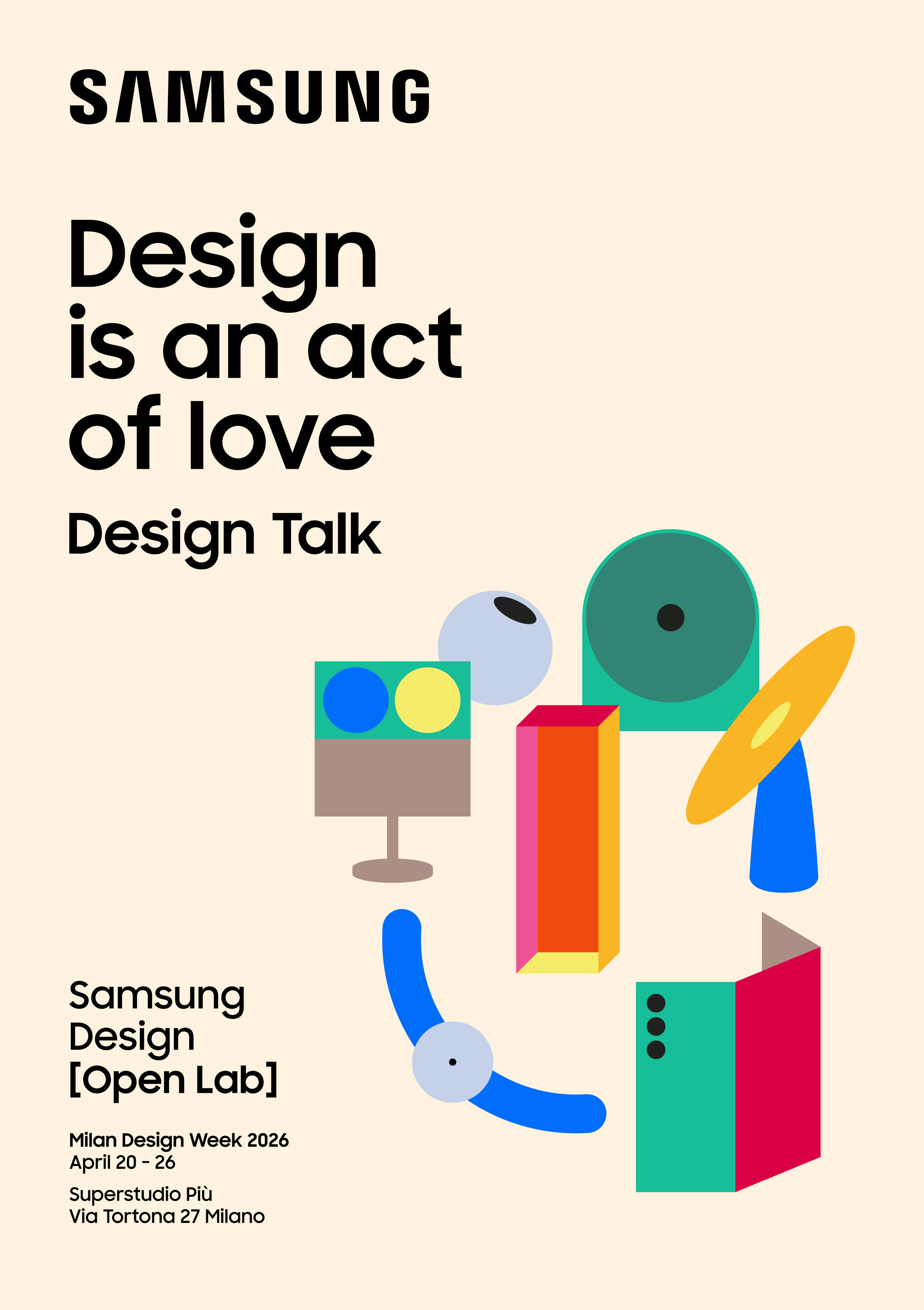 Samsung Design is an Act of Love Milan