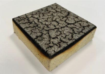 Fireproof sawdust struvite composite material by researchers at ETH Zurich and Empa