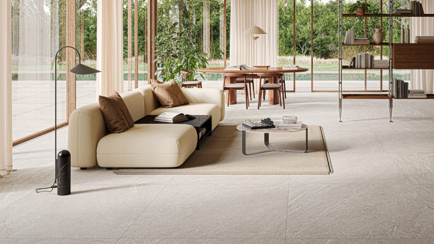 Saxum tiles by Casalgrande Padana