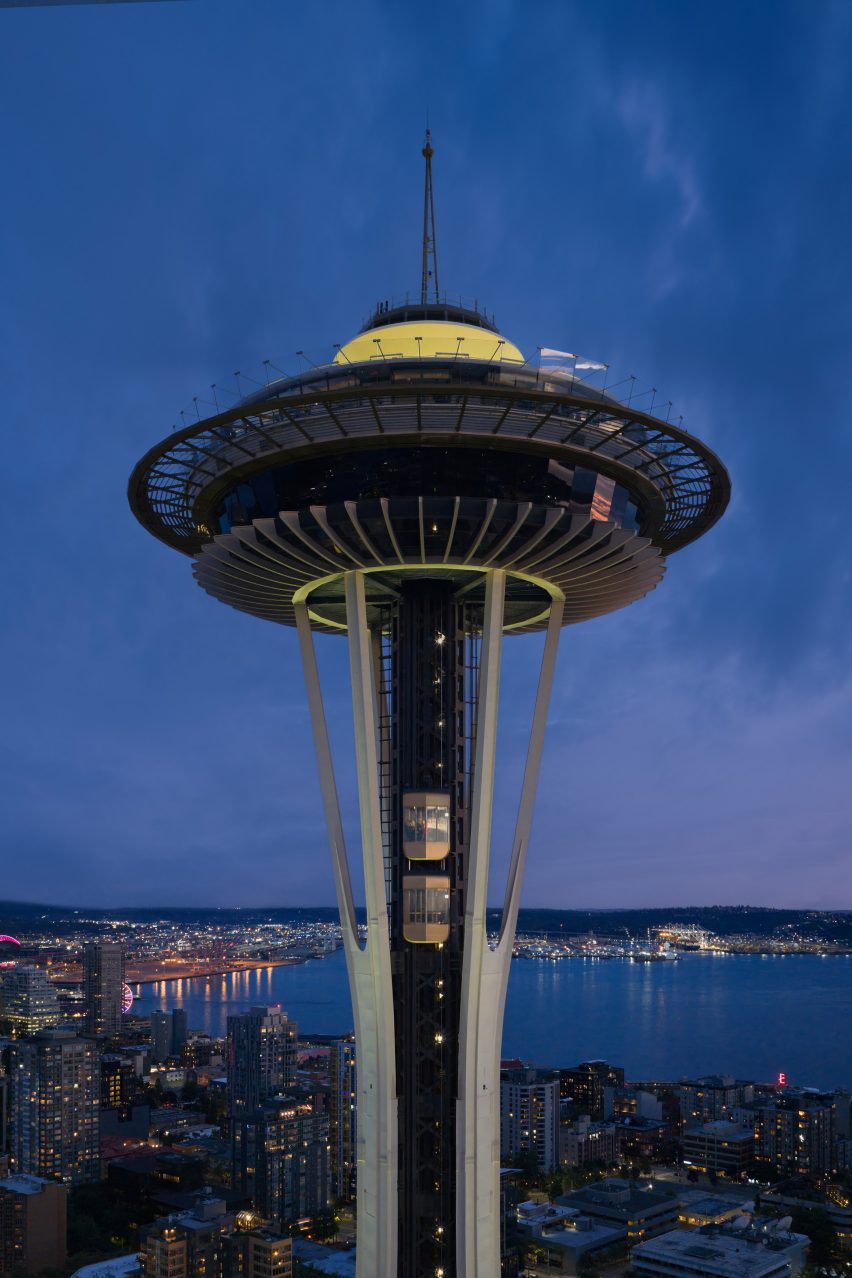 Seattle Space Needle elevators