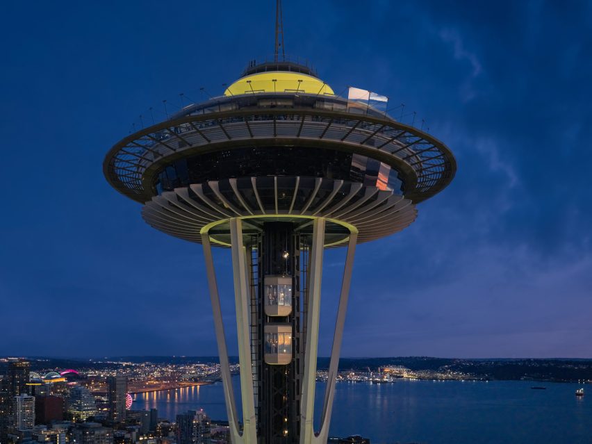 Seattle Space Needle elevators