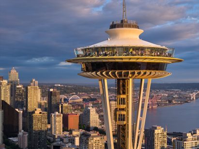 Seattle Space Needle elevators
