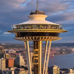 Seattle Space Needle elevators