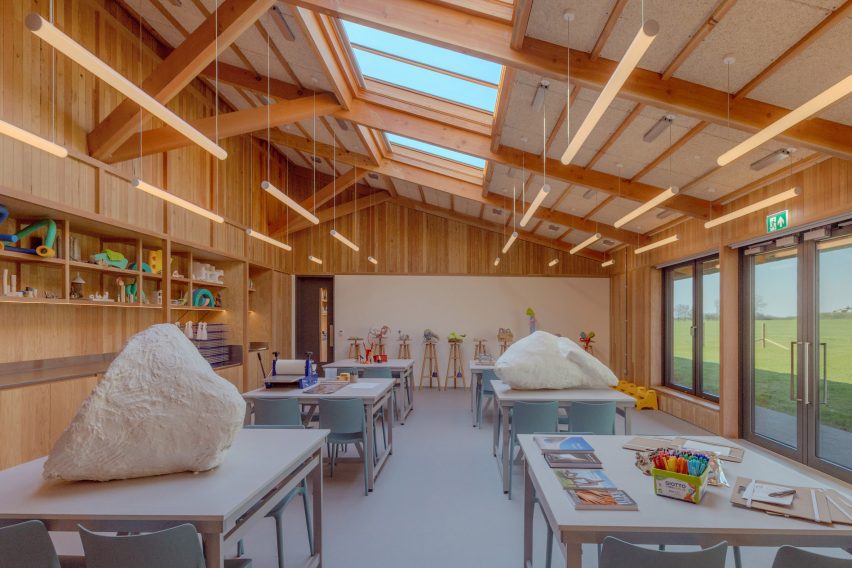 Sheep Field Barn, Henry Moore Studios & Gardens, by DSDHA // Rob Hill