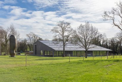 Sheep Field Barn, Henry Moore Studios & Gardens, by DSDHA // Rob Hill