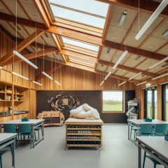 Sheep Field Barn, Henry Moore Studios & Gardens, by DSDHA // Rob Hill