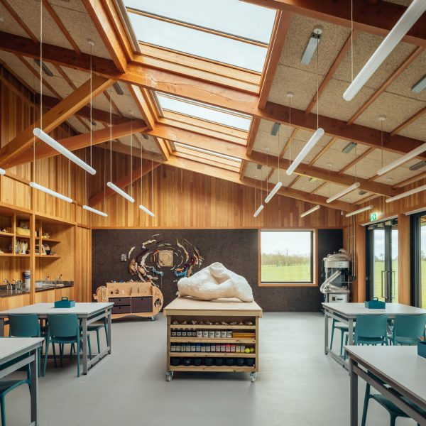 Sheep Field Barn, Henry Moore Studios & Gardens, by DSDHA // Rob Hill