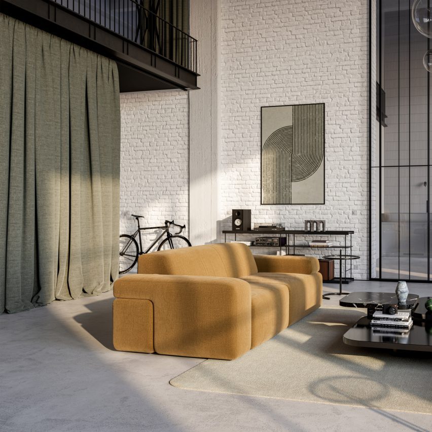 Soft Stone sofa by Gabriel Tan for ClassiCon