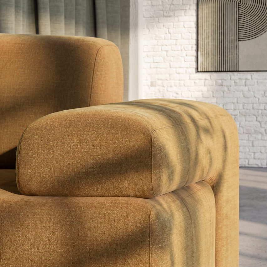 Soft Stone sofa by Gabriel Tan for ClassiCon
