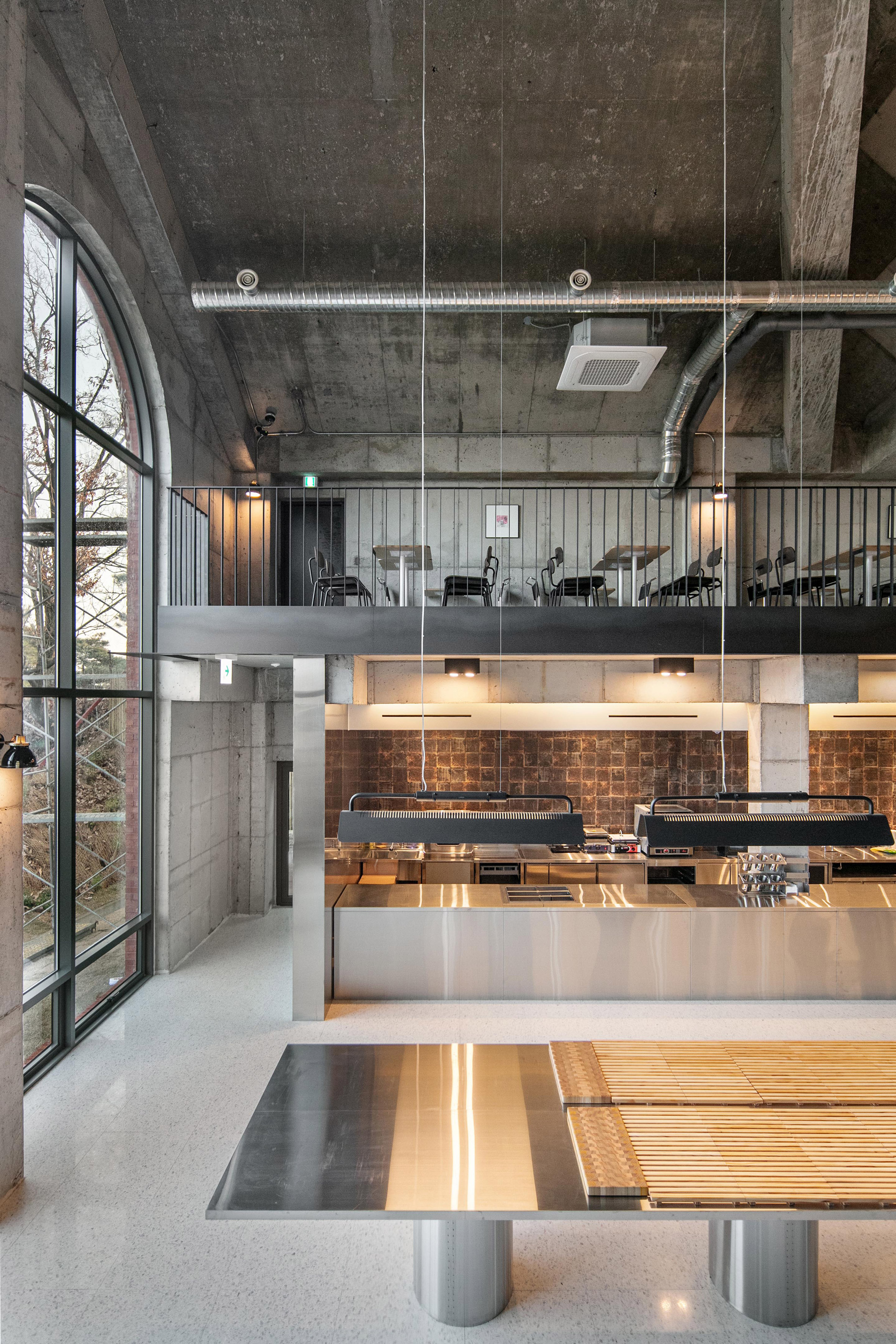 Bakery interior in South Korea