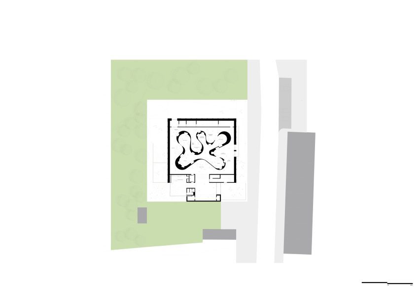 Plan of Vila do Bispo Museum by Spaceworkers