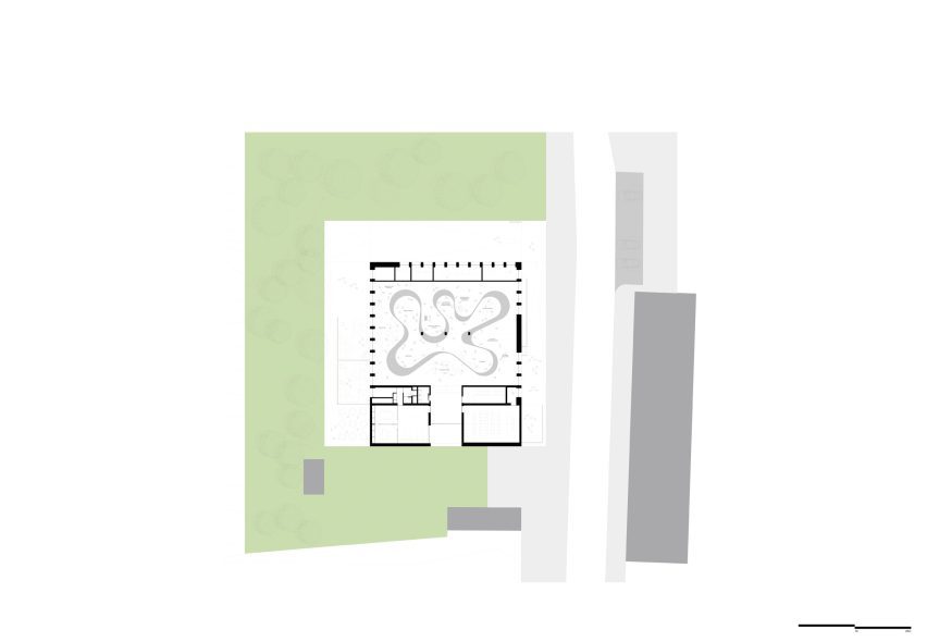 Plan of Vila do Bispo Museum by Spaceworkers