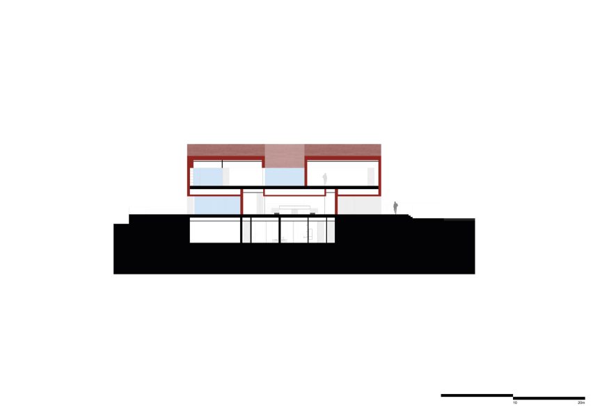 Section of Vila do Bispo Museum by Spaceworkers
