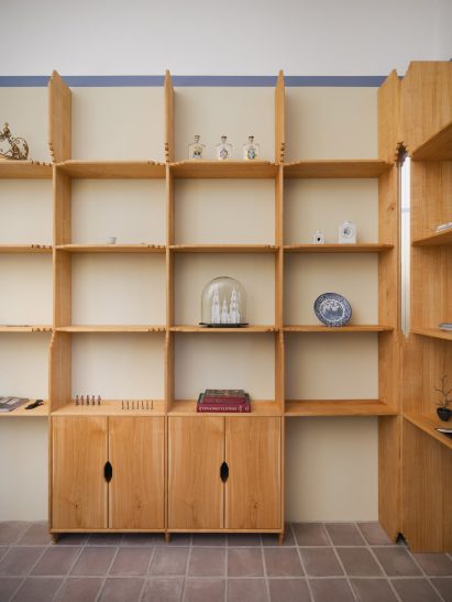 Shelving by Spacon for the Danish Agency for Culture and Palaces