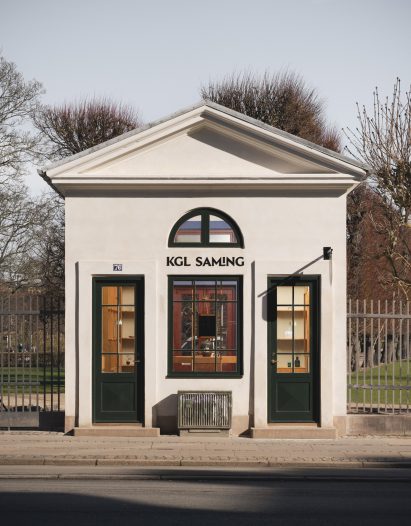 Rosenborg Castle welcome pavilion by Spacon for the Danish Agency for Culture and Palaces