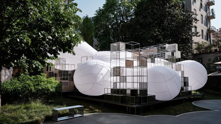 Renaissance of the Real installation by Snøhetta and Annabelle Schneider for USM