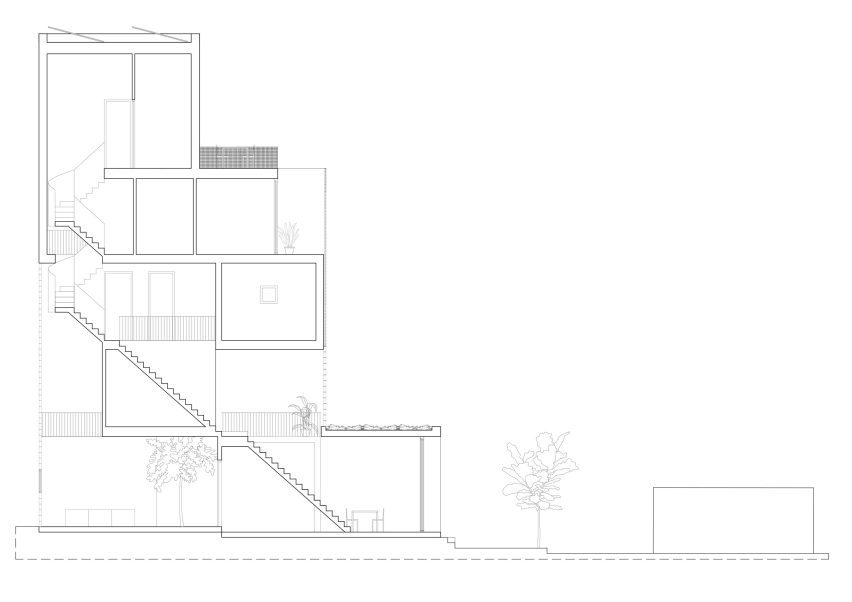 Section of Light House by Studioninedots