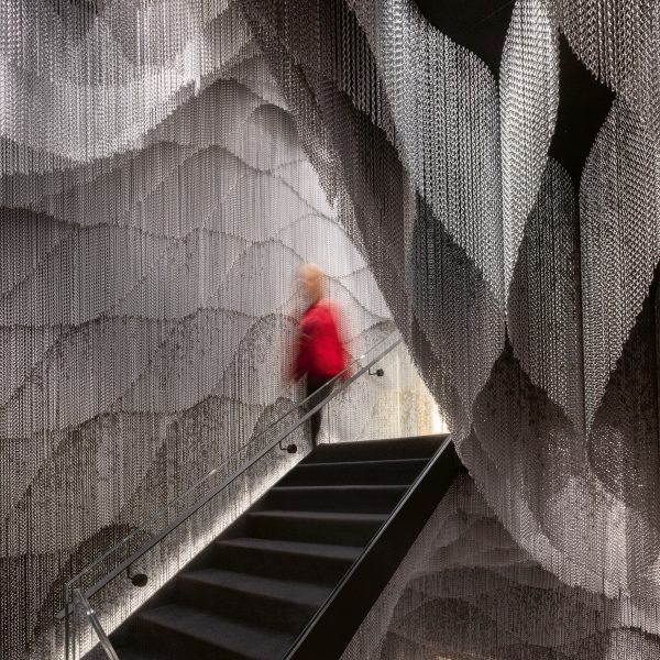 Casa Batlló Stairs installation by Kengo Kuma