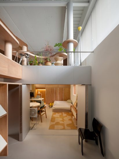 Interior view of Myeongnyun Sogul by Sukchulmok and BRBB