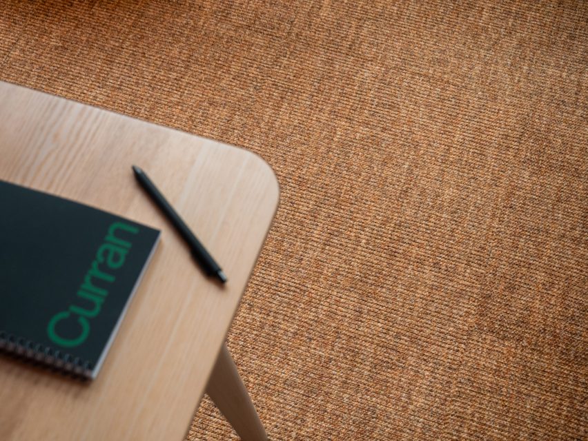 SynSisal carpet tiles by Curran