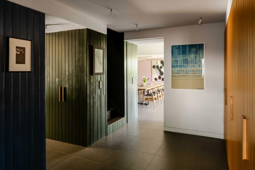 Corridor on ground floor in Littleworth house